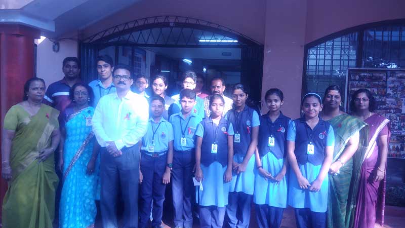 AIDS-Day-Awareness-Programme-Bhavans-School-Kodunganoor-Trivandrum