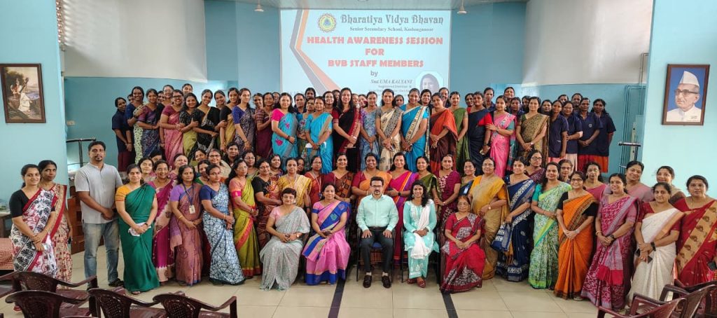 Health Awareness Session for staff